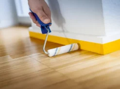 LUX PRO Farbroller Lacke Blau-Gelb Ø 2,5 cm x 10 cm