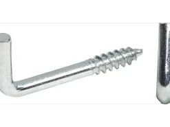 LUX Vitragenhaken Ø 2 mm x 25 mm verzinkt 20 Stück