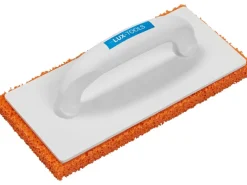 LUX-TOOLS Fliesenwaschbrett 270 mm x 130 mm mit Gummiauflage 18 mm