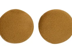 Magnetknöpfe Gelb Samt für Wandkissen