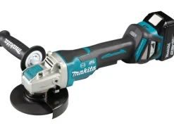 Makita Akku-Winkelschleifer DGA519RTJ mit 2 Akkus 18 V/5 Ah und Makpac Gr. 3