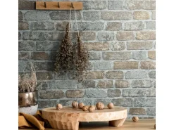 Marburg Vliestapete Imagine Holz/Stein Greige