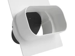 Marley Adapter rund eckig mit Rückstauklappe System 125