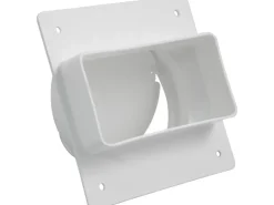 Marley Adapter rund eckig mit Rückstauklappe System 100