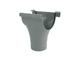 Marley Dachrinnen-Stutzen RG 125/105 Grau