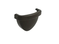 Marley Duplex Dachrinnen-Endstück RG 80 Braun