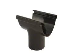 Marley Duplex Dachrinnen-Stutzen RG 80 - DN 53 Braun