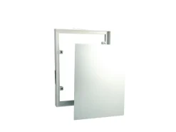 Marley Fliesenrahmen mit Trägerplatte und Magneten Kunststoff 256 mm x 336 mm