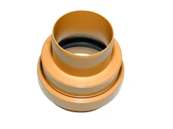 Marley Kanalgrundrohr-Übergang/Anschlussmuffe an Steinzeug-Ende DN 125