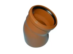 Marley Kanalgrundrohr-Bogen 45 Grad DN 110