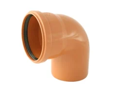 Marley Kanalgrundrohr-Bogen 87,5 Grad DN 125