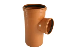 Marley Kanalgrundrohr-Einfachabzweig 87,5 Grad DN 110/110