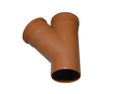 Marley Kanalgrundrohr-Einfachabzweig 45 Grad DN 125/125