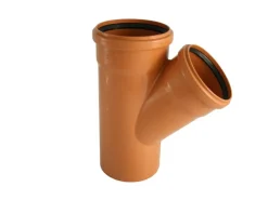 Marley Kanalgrundrohr-Einfachabzweig 45 Grad DN 160/125