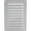Marley Lüftungsgitter aus Aluminium Weiß 155 x 215 mm