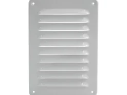 Marley Lüftungsgitter aus Aluminium Weiß 155 x 215 mm