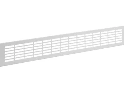 Marley Lüftungsstegblech 500 x 80 mm mit Rechtecklochung Weiß