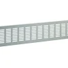 Marley Lüftungsstegblech 400 x 80 mm mit Schlitzlochung Alu