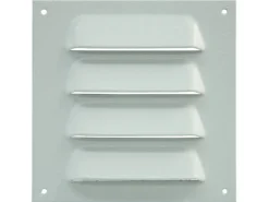 Marley Möbelgitter eckig 70 x 70 mm Metall Weiß