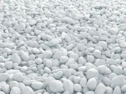 Marmorkies "Carrara" Weiß 40 mm - 60 mm 15 kg/Sack