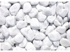 Marmorzierkiesel Carrara Weiß 40 - 60 mm 1000 kg Big-Bag