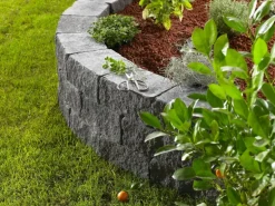 Mauerstein Vigneto Anthrazit 24 cm x 18 cm x 12 cm