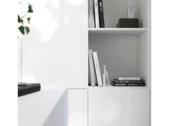 Möbelbauplatte Weiß 260 cm x 60 cm x 1,9 cm