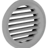Möbelgitter Rund Ø 59 mm Hellgrau 4 Stück