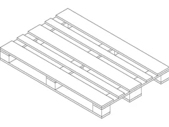 Möbelpaletten für den Außenbereich Weiß