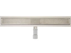 MCW Duschrinne D94b Bodenablauf Abflussrinne Duschablauf Edelstahl Siphon 50-120cm 100cm