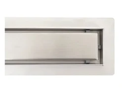 MCW Duschrinne D94d Bodenablauf Abflussrinne Duschablauf Edelstahl Siphon 50-120cm 120cm