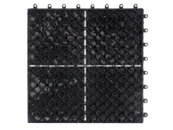 MCW Steinfliese E18 Bodenfliese Steckfliese Balkon/Terrasse Naturstein 11x Je 30x30cm - 1m² Granit Bunt