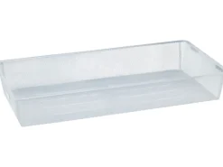 Metall-Drahtgitterkorb 12 cm x 39 cm x 80 cm Weiß