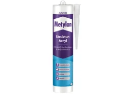 Metylan Strukturacryl 300 ml Kartusche Weiß