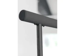 Minka Außentreppe Spino Zink Ø 160 cm Anthrazit Geschosshöhe bis 305 cm