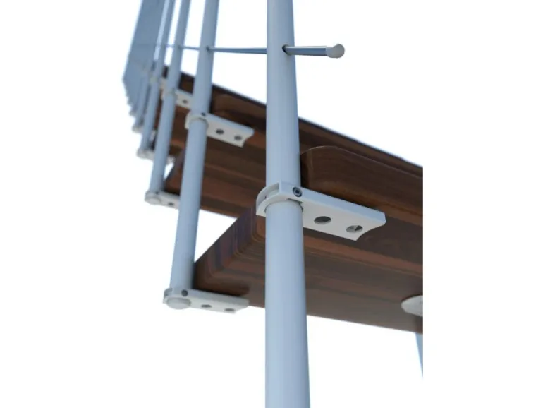 Minka Raumspartreppe Comfort TOP Weiß Geschosshöhe bis 312 cm