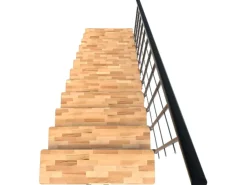 Minka Raumspartreppe Comfort TOP Schwarz Geschosshöhe bis 312 cm