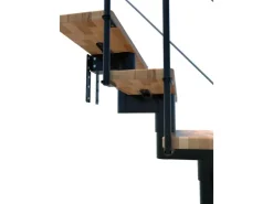 Minka Raumspartreppe Comfort TOP Schwarz Geschosshöhe bis 312 cm