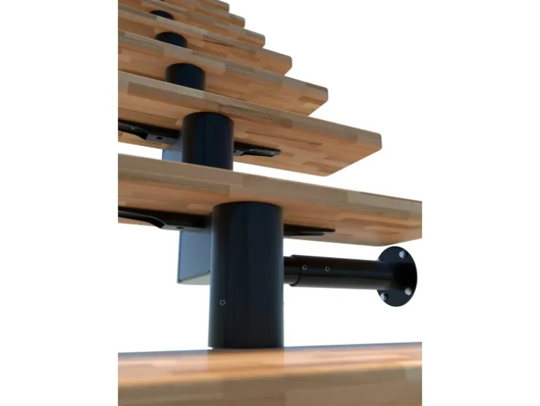 Minka Raumspartreppe Comfort TOP Schwarz Geschosshöhe bis 312 cm