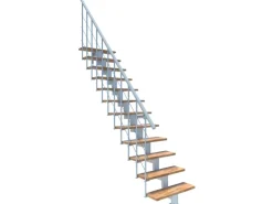 Minka Raumspartreppe Comfort TOP Weiß Geschosshöhe bis 312 cm