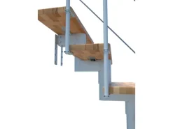 Minka Raumspartreppe Comfort TOP Weiß Geschosshöhe bis 312 cm