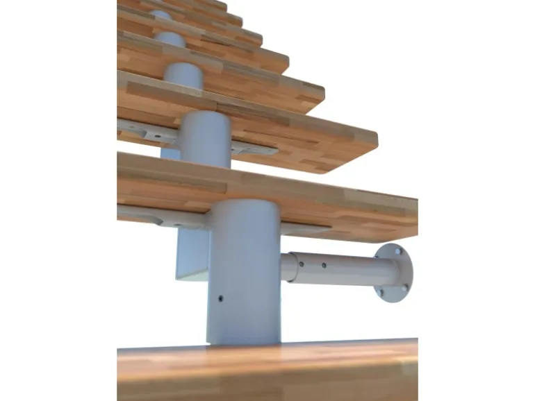 Minka Raumspartreppe Comfort TOP Weiß Geschosshöhe bis 312 cm