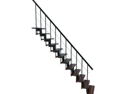 Minka Raumspartreppe Comfort TOP Schwarz Geschosshöhe bis 312 cm