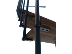 Minka Raumspartreppe Comfort TOP Schwarz Geschosshöhe bis 312 cm