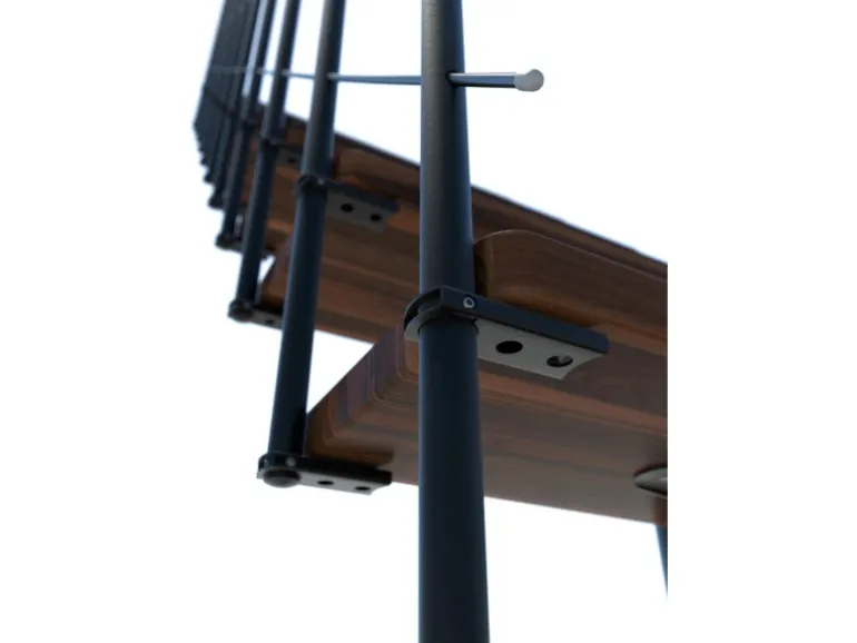 Minka Raumspartreppe Comfort TOP Schwarz Geschosshöhe bis 312 cm