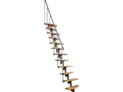 Minka Raumspartreppe Nizza Grau Geschosshöhe bis 293 cm