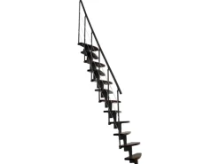 Minka Raumspartreppe Nizza Schwarz Geschosshöhe bis 293 cm