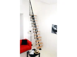 Minka Raumspartreppe Nizza Schwarz Geschosshöhe bis 293 cm
