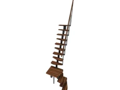 Minka Raumspartreppe Quatro TURN Schwarz Geschosshöhe bis 298 cm