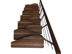 Minka Raumspartreppe Quatro Schwarz Geschosshöhe bis 298 cm